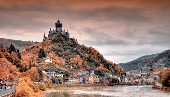 A pretty church sits in the centre of Puerto del Rossario